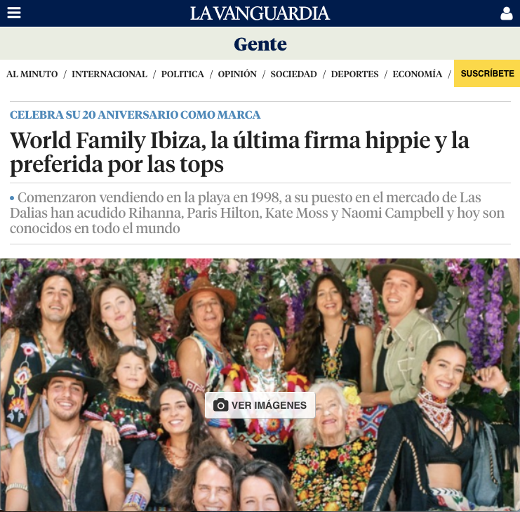 World Family Ibiza - La Vanguardia