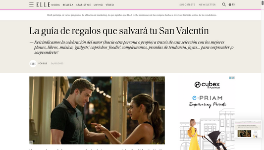 ELLE: La guía de regalos que salvará tu San Valentín