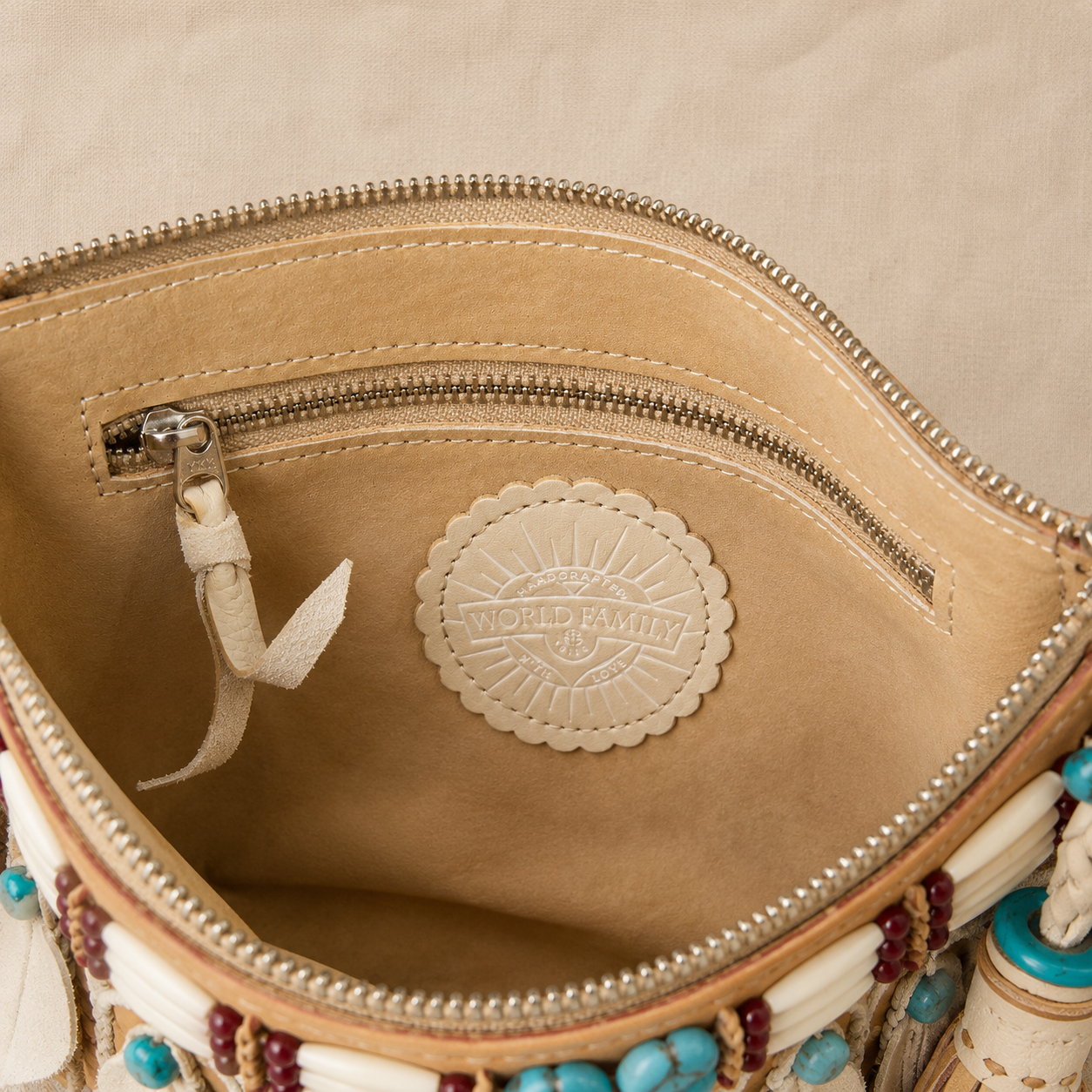 Feather Clutch - World Family Ibiza