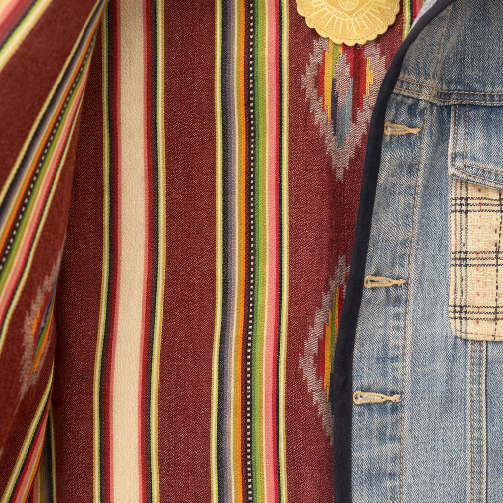 Chaleco Jeans Tribal - World Family Ibiza