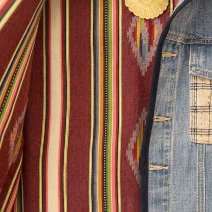 Chaleco Jeans Tribal - World Family Ibiza