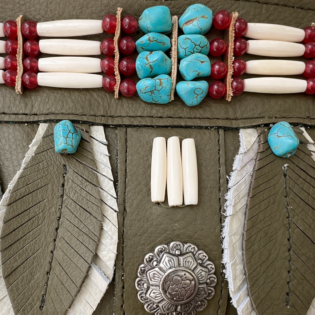 Feather Clutch - World Family Ibiza