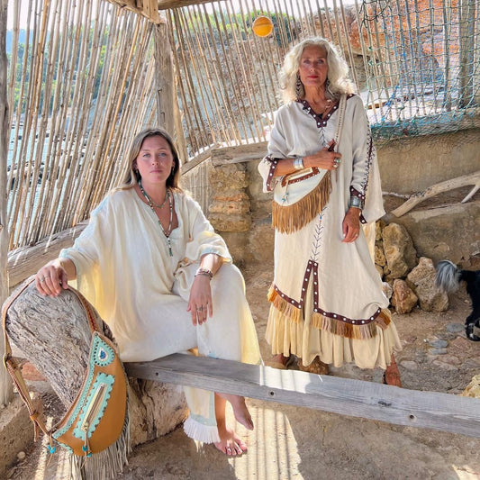 Tribe Kaftan Natural - World Family Ibiza