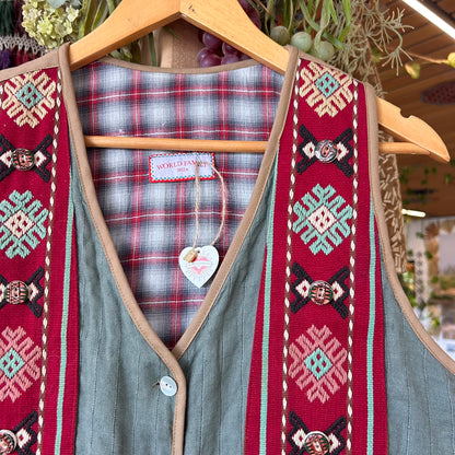 Chaleco Lino - World Family Ibiza