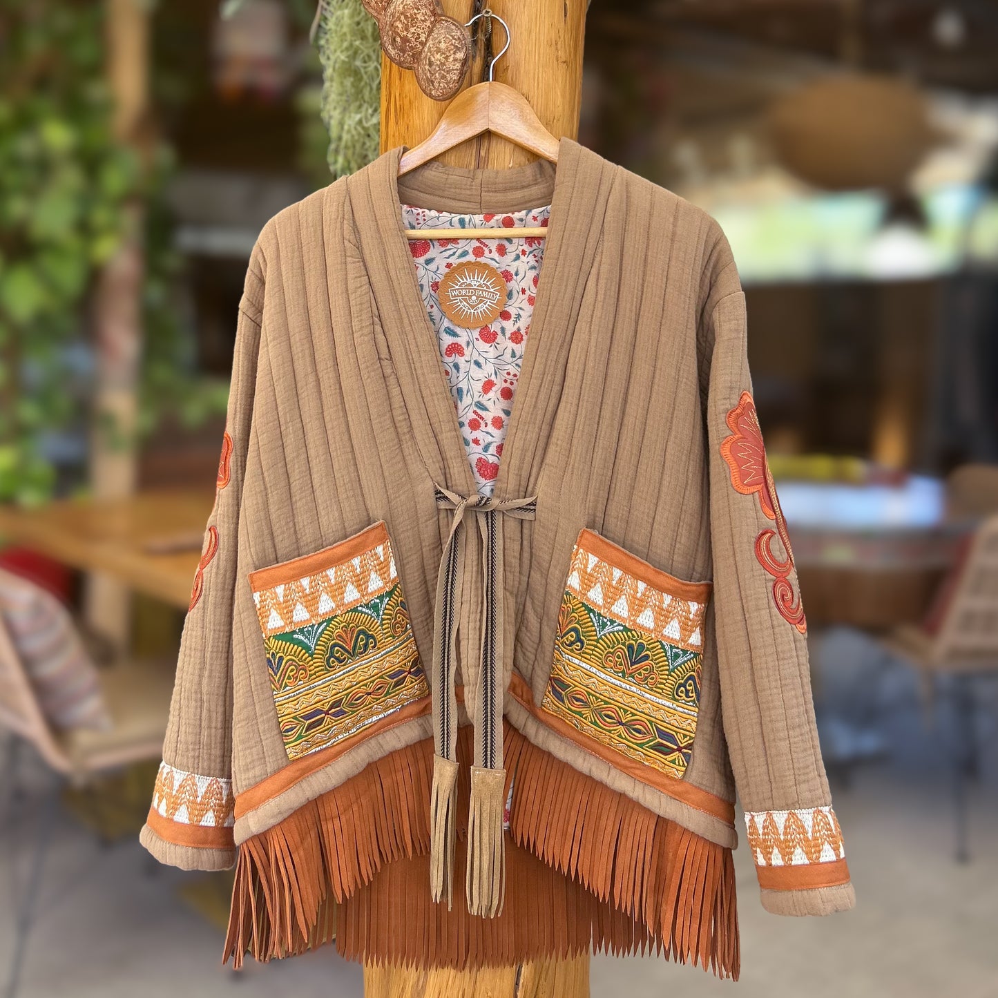 Chaqueta Bohemia - World Family Ibiza