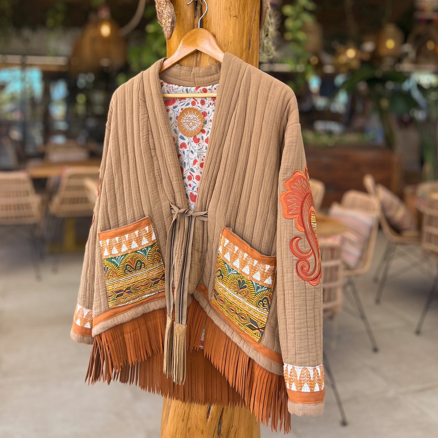 Chaqueta Bohemia - World Family Ibiza