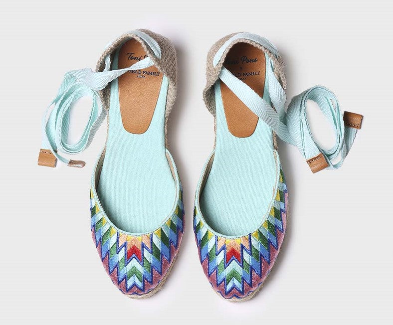 Lolita Rainbow Espadrilles - World Family Ibiza