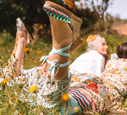 Lolita Rainbow Espadrilles - World Family Ibiza